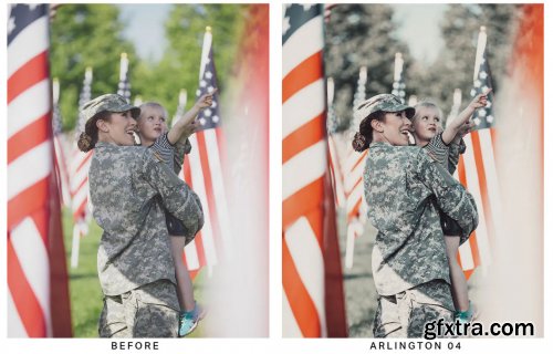 CreativeMarket - 20 Memorial Day Lightroom Presets and LUTs