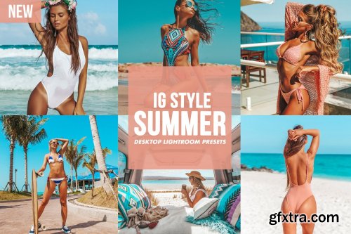 CreativeMarket - Desktop Lightroom Preset IG SUMMER 4939074