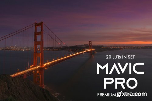 CreativeMarket - Mavic Pro LUTs 4023581