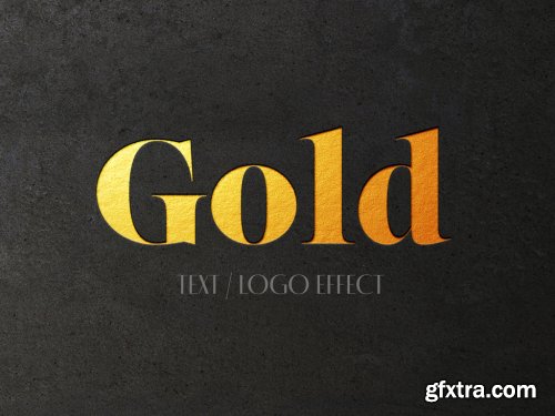 Golden Text Effect 349051673