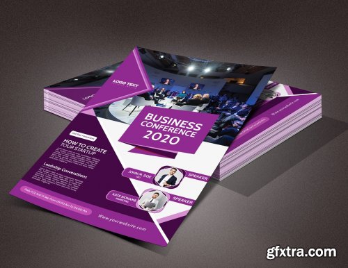 CreativeMarket - Conference Flyer 4629092