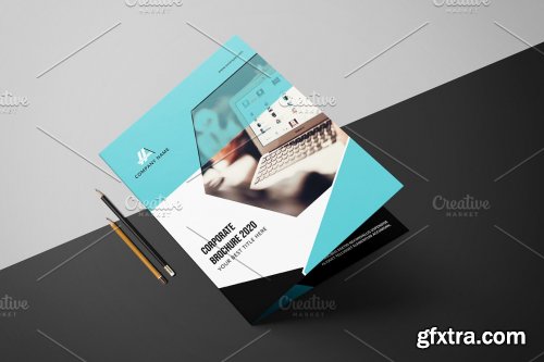 CreativeMarket - Business Bifold Brochure V972 4401454