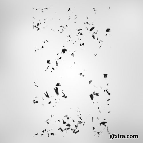 GraphicRiver - Dispersion Fragments - Photoshop Brushes 26556138