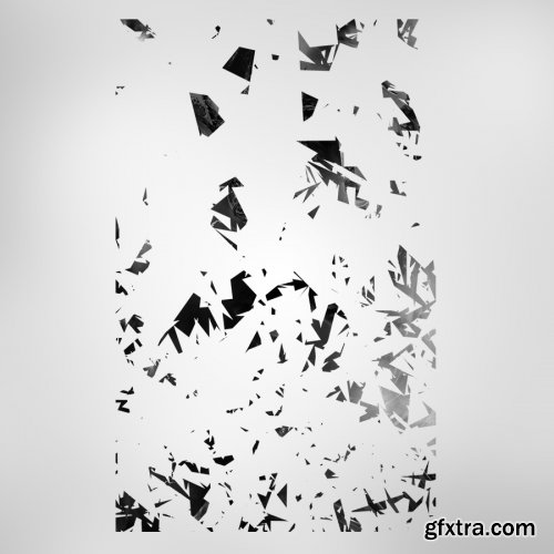 GraphicRiver - Dispersion Fragments - Photoshop Brushes 26556138