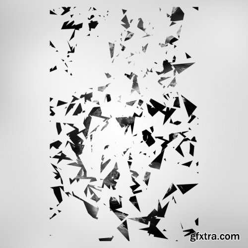 GraphicRiver - Dispersion Fragments - Photoshop Brushes 26556138