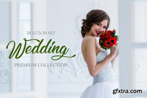 CreativeMarket - Wedding Video LUTs 3996228