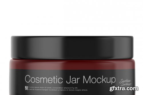 CreativeMarket - Cosmetic Jar Mockup 4888384