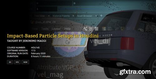 FXPHD - HOU145 - Impact Based Particle Setups in Houdini