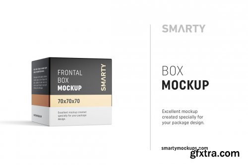 CreativeMarket - Box mockup 70x70x70 4850646