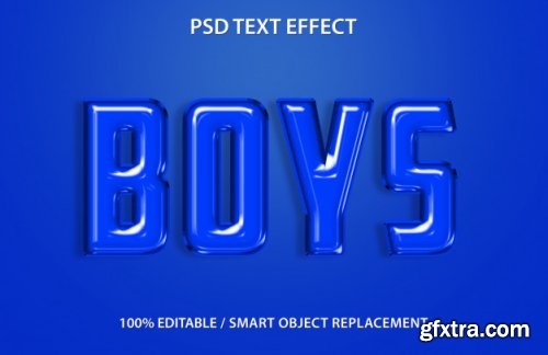 Text effect design effect