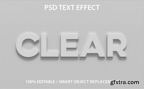 Text effect design effect