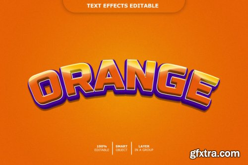 Cartoon 3d text style effect