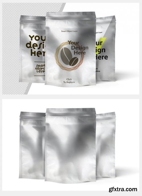 Mockup of Sachets 350312563