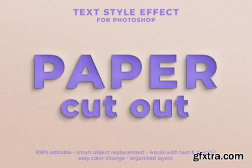 Psd editable text effect style template