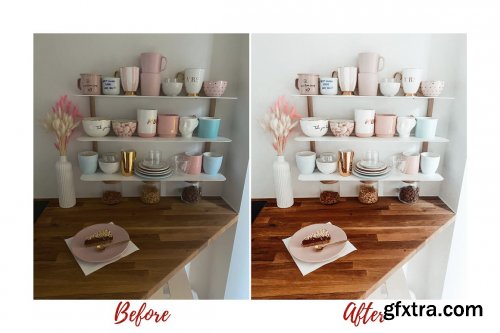 CreativeMarket - Desktop Lightroom Presets SWEET HOME 4817626