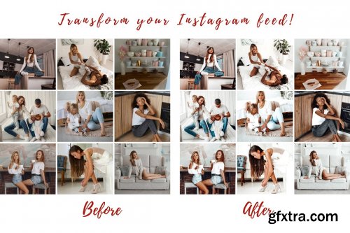 CreativeMarket - Desktop Lightroom Presets SWEET HOME 4817626