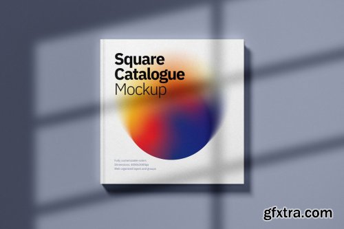 CreativeMarket - Square Catalogue Mockup Set 4944707