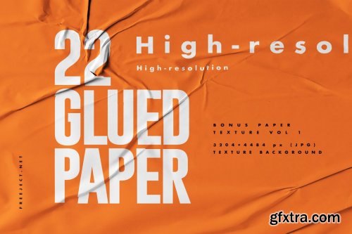 CreativeMarket - Glued Paper V2 Texture Background 4948329