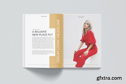 CreativeMarket - Fashion Look Book 4966305