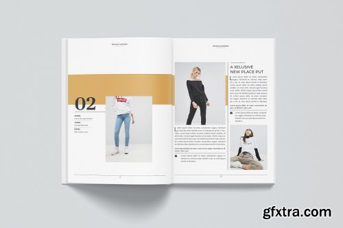 CreativeMarket - Fashion Look Book 4966305