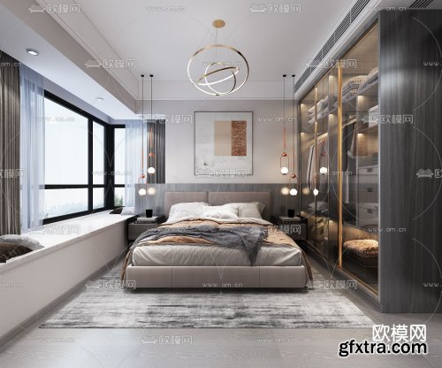 Modern Style Bedroom 394