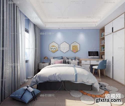 Modern Style Bedroom 397