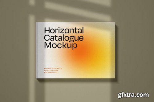 CreativeMarket - Horizontal Catalogue and Magazine Mockup Set 4979491