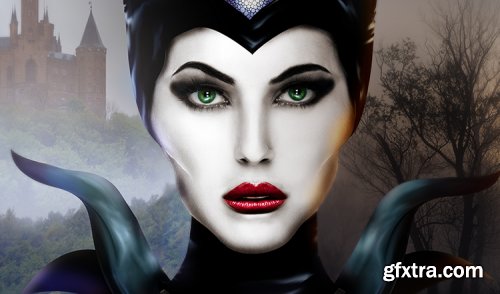 KelbyOne - MASTER FX: Maleficent Character Effects in Photoshop