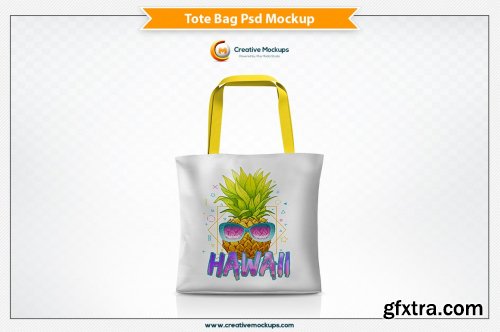 CreativeMarket - Tote Bag Mockup Template 4615232