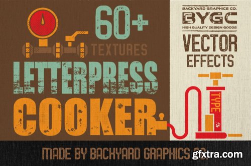 CreativeMarket - LetterPress Vector Texture Effects 3562795