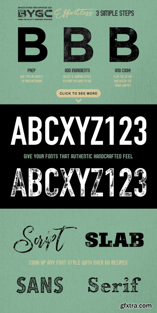 CreativeMarket - LetterPress Vector Texture Effects 3562795