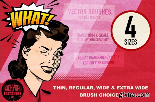 CreativeMarket - Heartfelt Halftone Vector Brushes 3445182