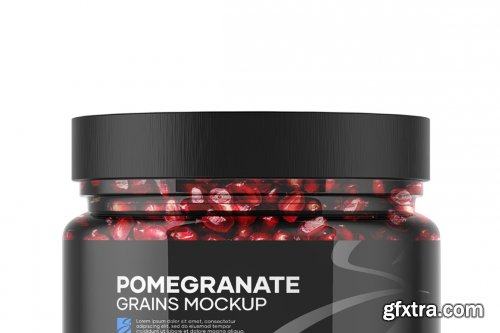 CreativeMarket - Pomegranate Grains Mockup 4972530