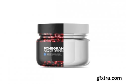 CreativeMarket - Pomegranate Grains Mockup 4972530