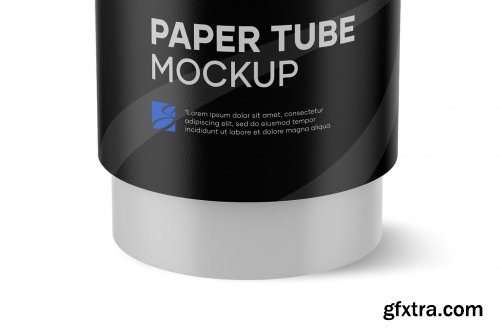 CreativeMarket - Paper Tube Mockup 4972504