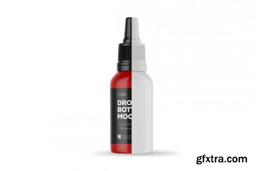 CreativeMarket - Dropper Bottle Mockup 4977808