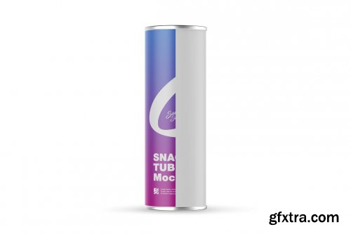 CreativeMarket - Glossy Tube Mockup 4963507