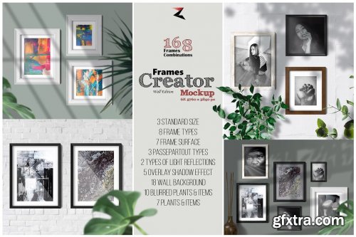 CreativeMarket - Frames Creator 6K (Wall Edition) 4980735