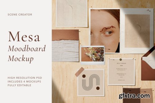 CreativeMarket - Mesa - Moodboard Scene Creator 3816857