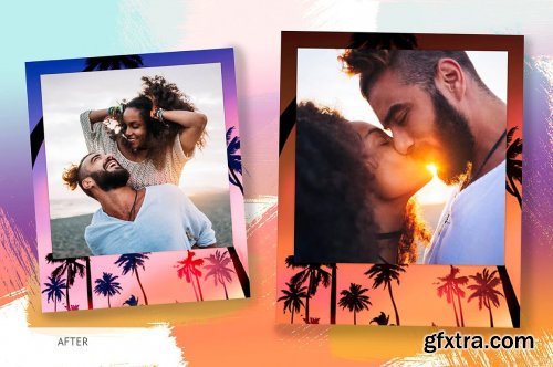 CreativeMarket - Polaroid Overlays Photoshop 4940221