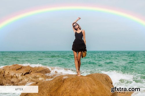 CreativeMarket - Rainbow Overlays Photoshop 4940455