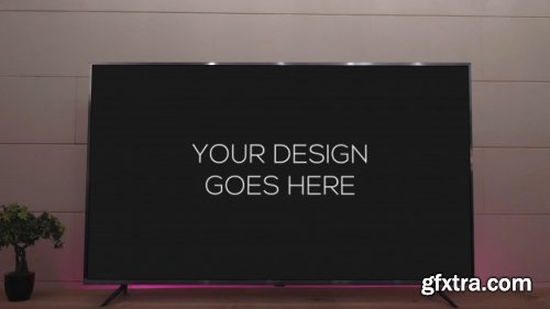 Television display mockup