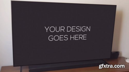 Television display mockup