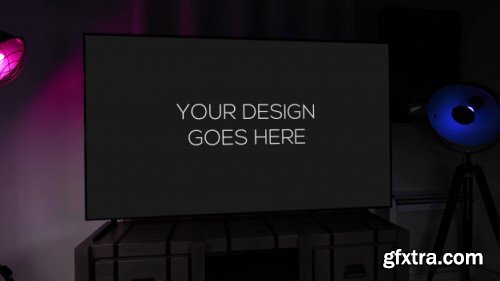 Television display mockup