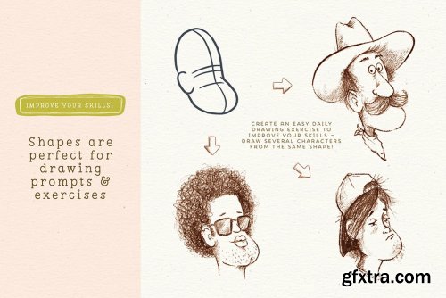 CreativeMarket - Procreate People Drawing Toolkit 4939186