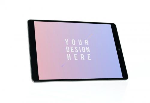 Full screen tablet mockup design - 524138