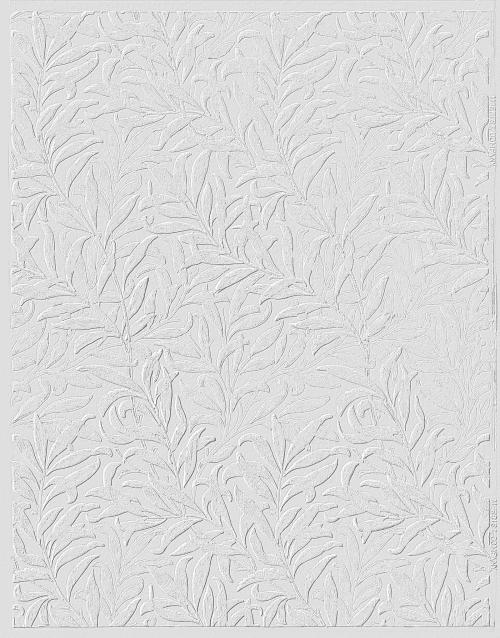 Willow wallpaper pattern, remix from original illustration by William Morris - 2263320