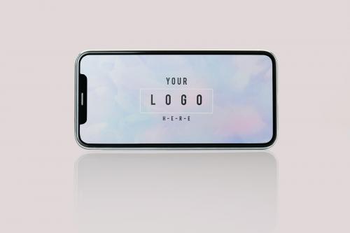 Full screen smartphone mockup design - 524150