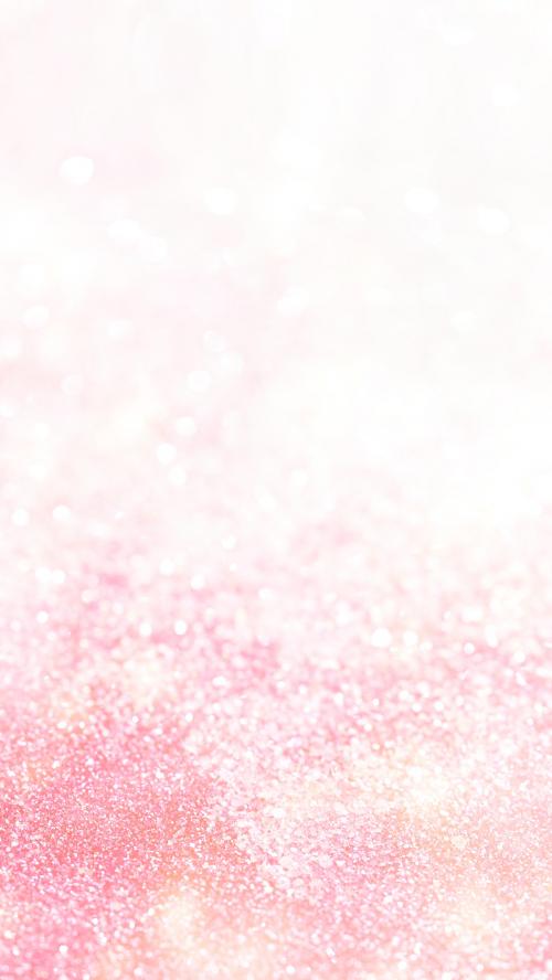 Light pink glitter gradient background mobile phone wallpaper - 2281111