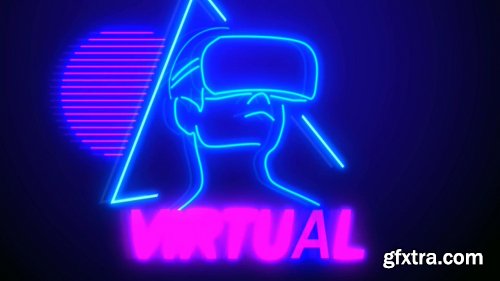 Videohive Neon Elements 26627397